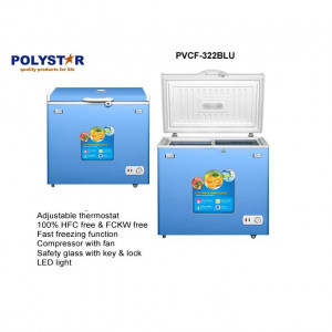 Polystar Chest Freezer PVCF-322BLU
