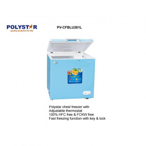 Polystar Chest Freezer PV-CFBLU261L