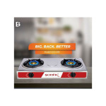 Sonik 2 Burner Table Top Gas Cooker