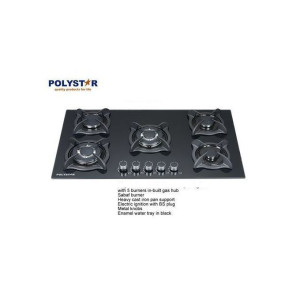 Polystar 5 Buner Built-In Fast Cooking Table/Cabinet Gas Hob