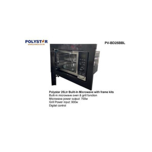 Polystar 25LITR Built-in Microwave Oven & Grill Function