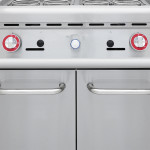 Gas Pasta Cooker With Cabinet