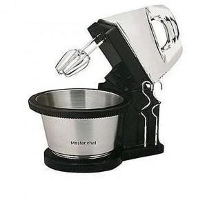 Master Chef Hand Mixer With Stainless Bowl-Cake/Barter Mixer
