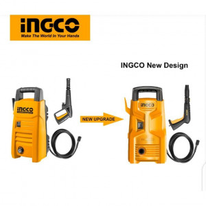 Ingco High Pressure Washer 1200W 90bar With Soap Bottle