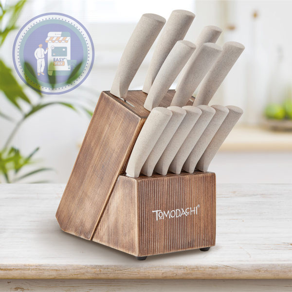 Hampton Forge Tomodachi 6 Piece Kitchen Knife Cutlery Set