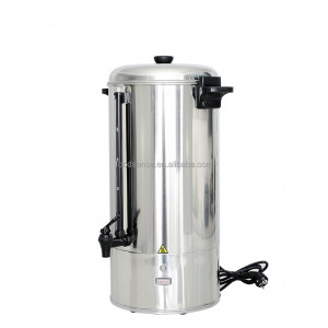 20L Commercial Grade Stainless Steel Percolator Coffee Maker Hot Water Boiler Urn for Catering
