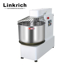 Linkrich HS20T Stainless Steel Electric Kitchen Mixer Dough Kneading Machine / Double Speed Commercial Spiral Dough Mixe