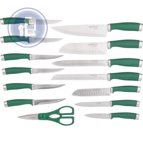 Hampton forge 15 sale piece cutlery set