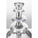 Commercial Stainless Steel Chocolate Fondue Fountain Chocolate Fountain Cheese Heated Melting Machine For Party Restaura