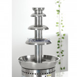 Commercial Stainless Steel Chocolate Fondue Fountain Chocolate Fountain Cheese Heated Melting Machine For Party Restaura