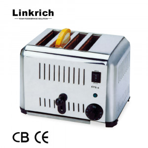 ETS-4 4 Pieces Bread Toaster For CE Industrial Bread Toaster Electric
