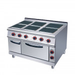 Manufactory Supply 4 -Plate Induction Electric Cooker With Oven,110V Dc Electric Stove Oven