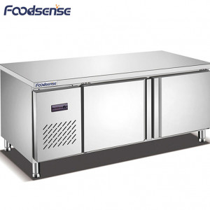 Stainless Steel Under Table Work Freezer,160W Table Top Freezer