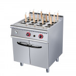 12 Month Warranty Stainless Steel 240V Commercial Gas Pasta Cooker with Cabinet