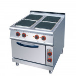 Commercial 9.2KW 4-Plate Electric Cooker With Oven,4 Burner Electric Stove With Oven