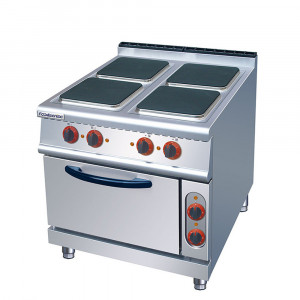 Manufactory Supply 4 -Plate Induction Electric Cooker With Oven,110V Dc Electric Stove Oven