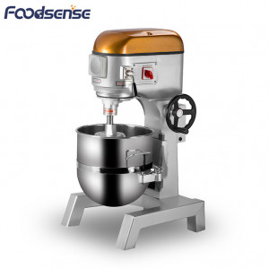 CE Certification Stainless Steel 60L Planetary Best Food Industry Mixer For Bread