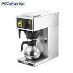 Guangdong Supplier 12 Months Warranty Stainless Steel Commercial Drip Coffee Maker Machine