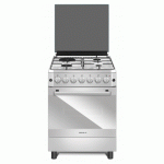 Maxi Gas Cooker 60*60 (3+1) INOX PLUS